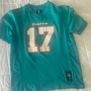 Dolphins Youth Jersey, Jaylen Waddle Size Youth XL (18-20)
